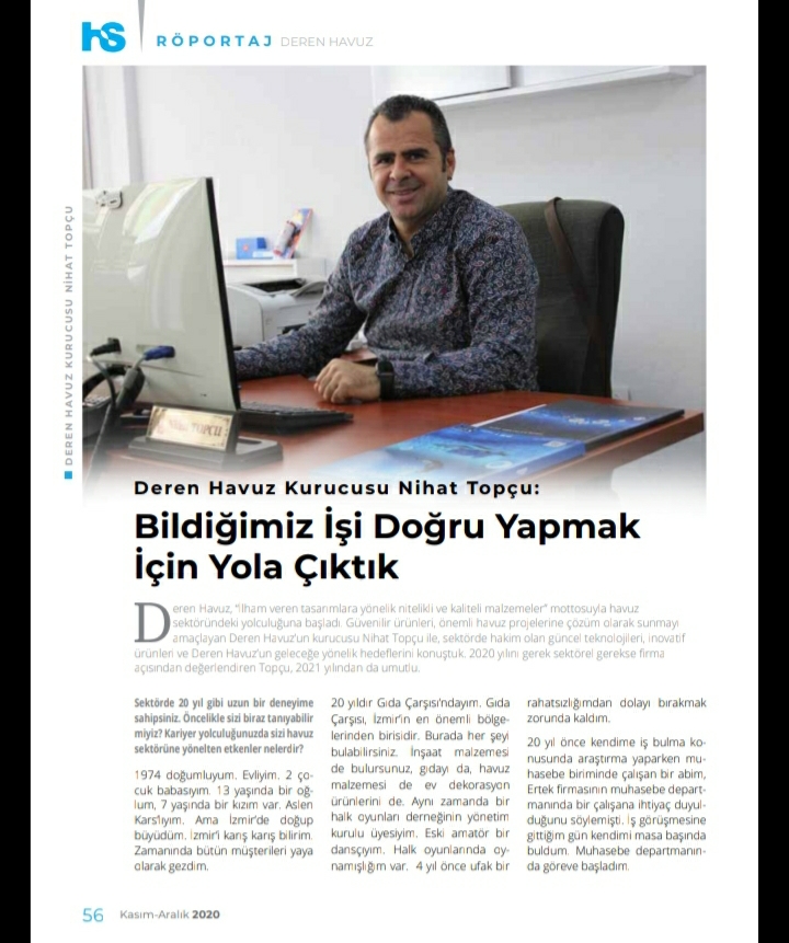 Bildiğimiz İşi Doğru Yapmak İçin Yola Çıktık.